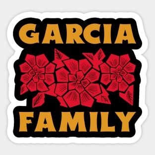 GARCIA FAMILY SURNAME GIFT IDEA Sticker